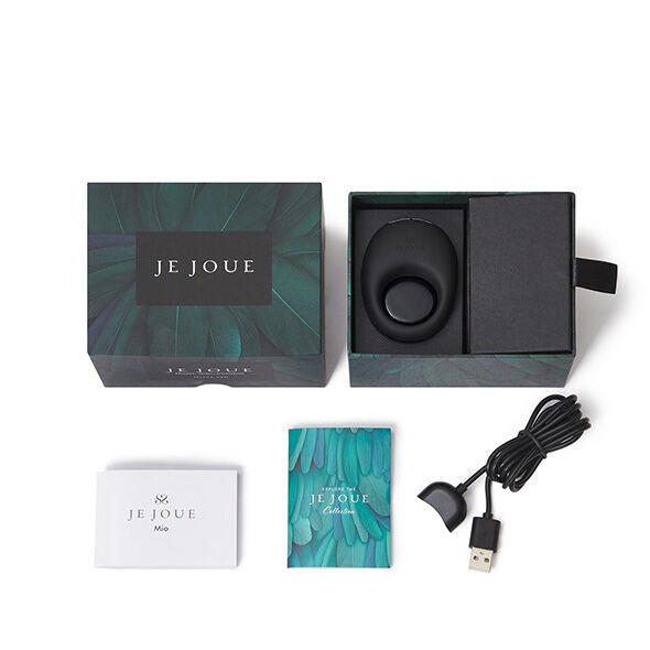 JE JOUE - MIO BLACK VIBRATOR RING