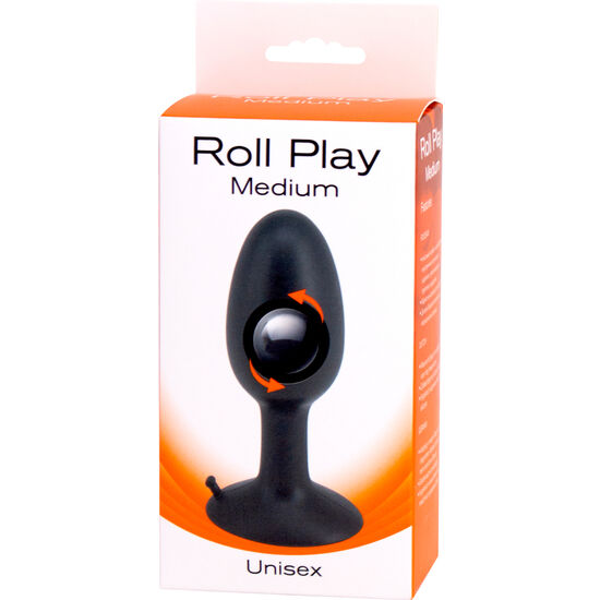 SEVEN CREATIONS - MEDIUM SILICONE ROLL PLAY PLUG