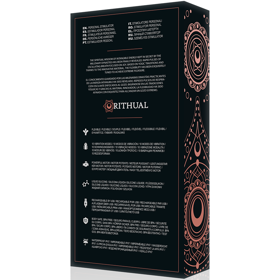 RITHUAL - KRIYA RECHARGEABLE G-POINT STIMULATOR ORCHID