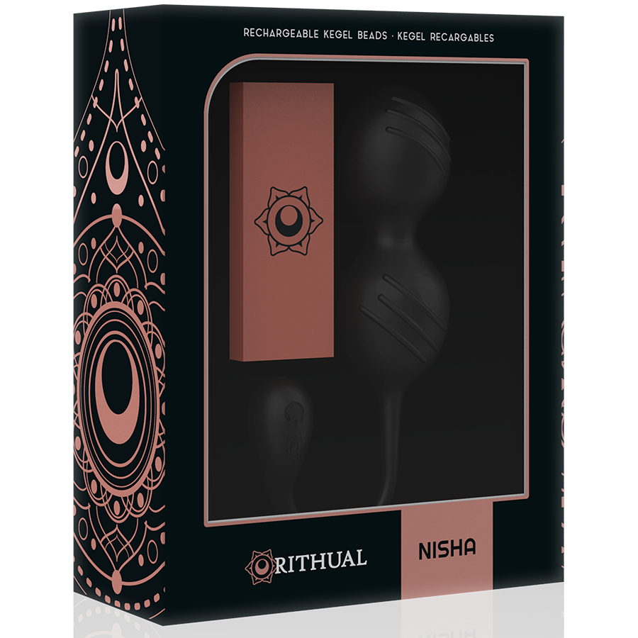 RITHUAL - NISHA ORCHID RECHARGEABLE VIBRATING KEGEL BALLS