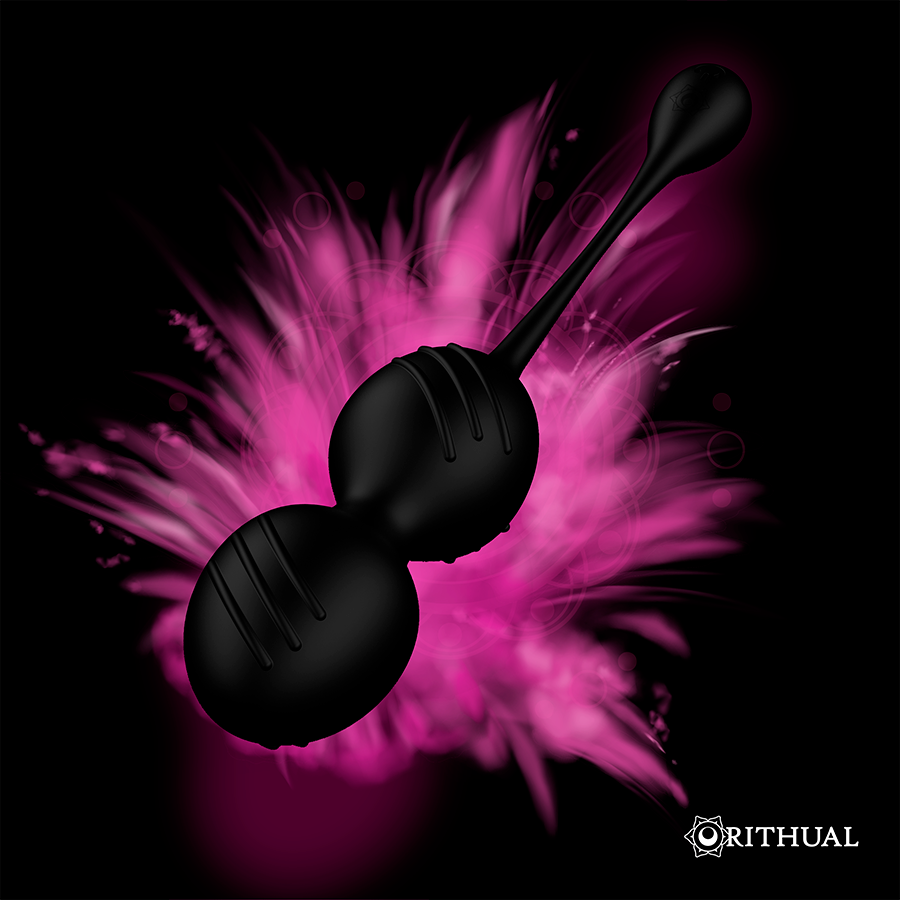 RITHUAL - NISHA ORCHID RECHARGEABLE VIBRATING KEGEL BALLS