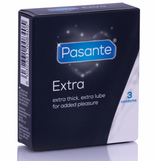 PASANTE - EXTRA THICK CONDOM 3 UNITS