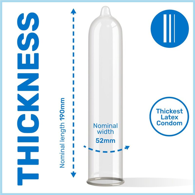 PASANTE - EXTRA THICK CONDOM 3 UNITS