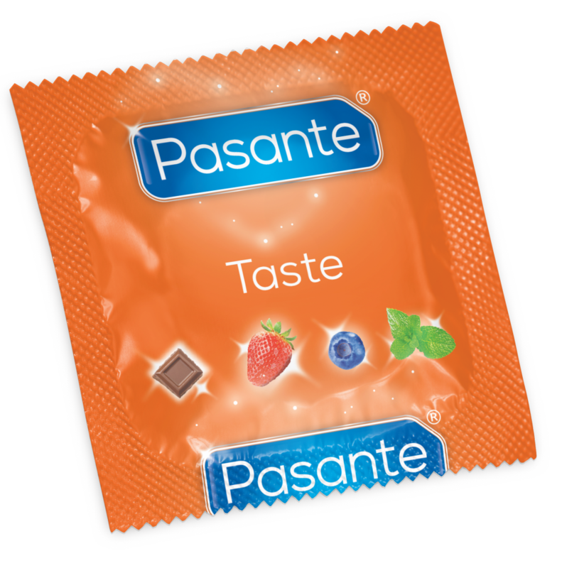 PASANTE - FLAVORFUL CONDOMS 144 UNITS