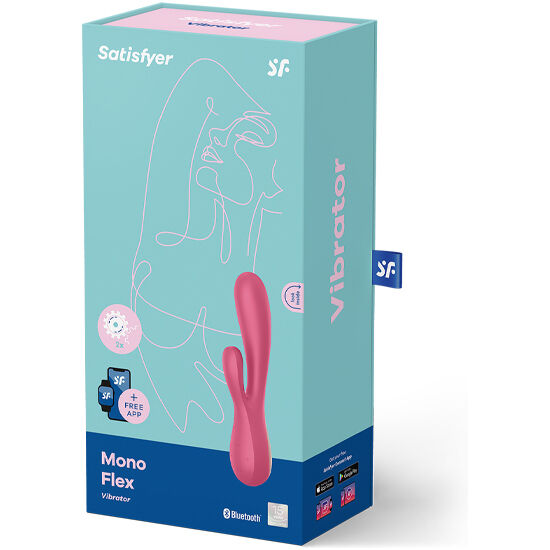 SATISFYER - RED FLEX MONO WITH APP