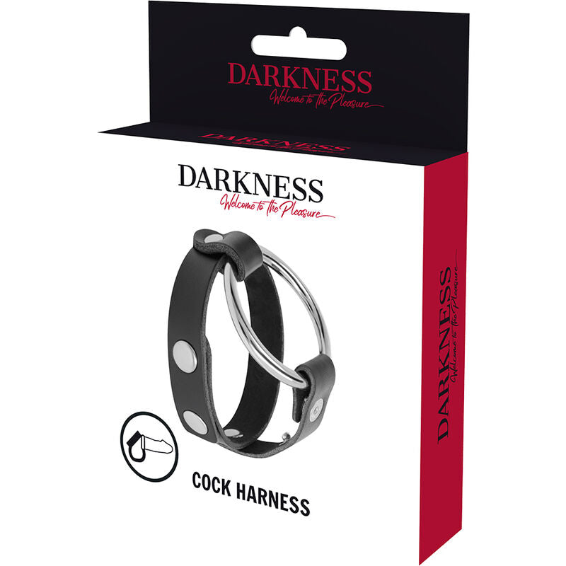 DARKNESS - BDSM COCK AND TEST RING