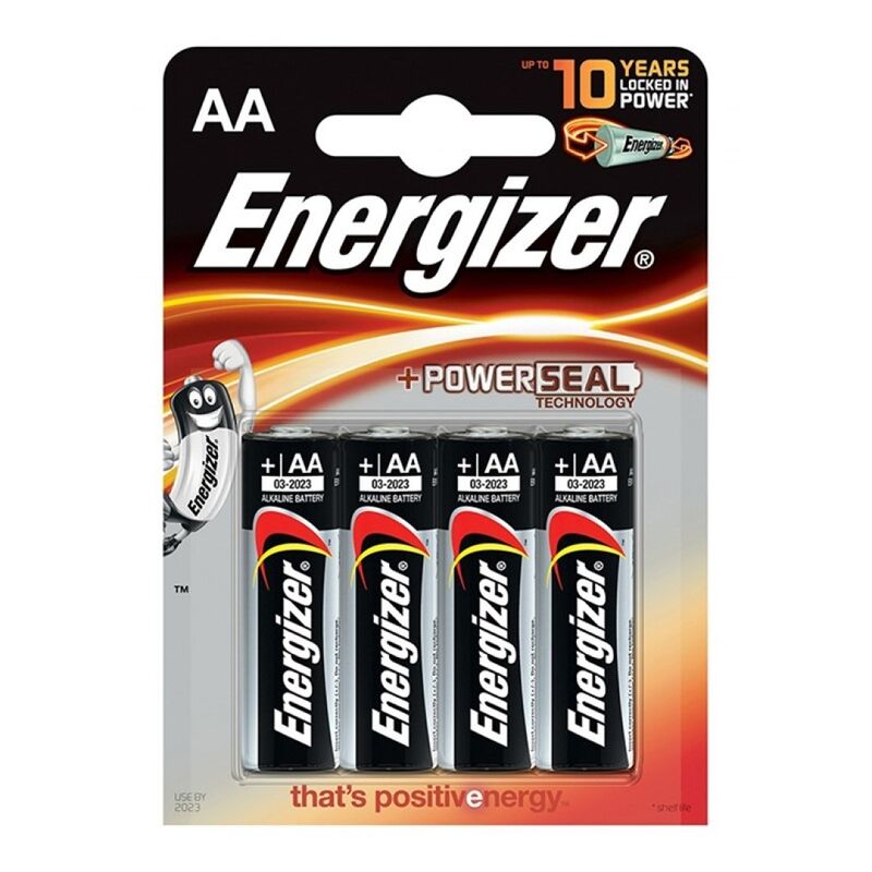 ENERGIZER - ALKALINE POWER ALKALINE BATTERY AA LR6 BLISTER*4