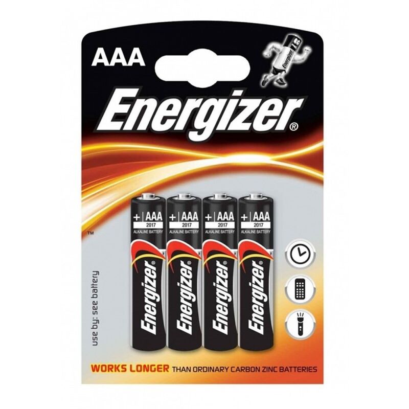 ENERGIZER - ALKALINE POWER PILA ALCALINA AAA LR03 BLISTER*4