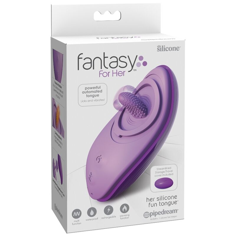 FANTASY FOR HER - HER SILICONE FUN TONGUE STIMULATOR