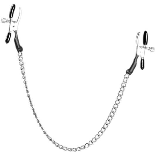 FETISH FANTASY SERIES - NIPPLE CLAMPS WITH CHAIN