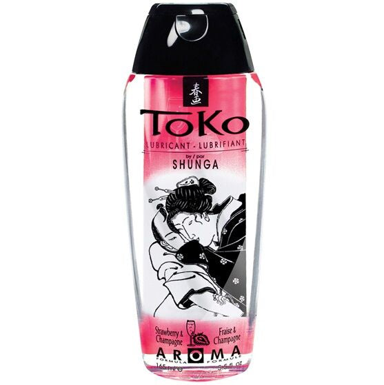 SHUNGA - TOKO AROMA LUBRICANTE FRESAS Y CHAMPAGNE