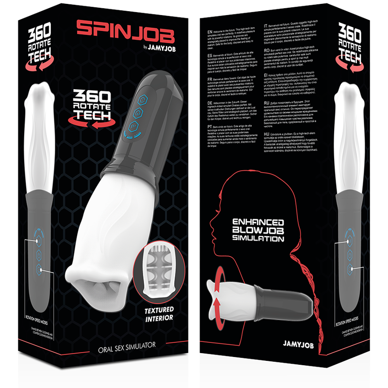 JAMYJOB - SPINJOB MASTURBATOR WITH ROTATION