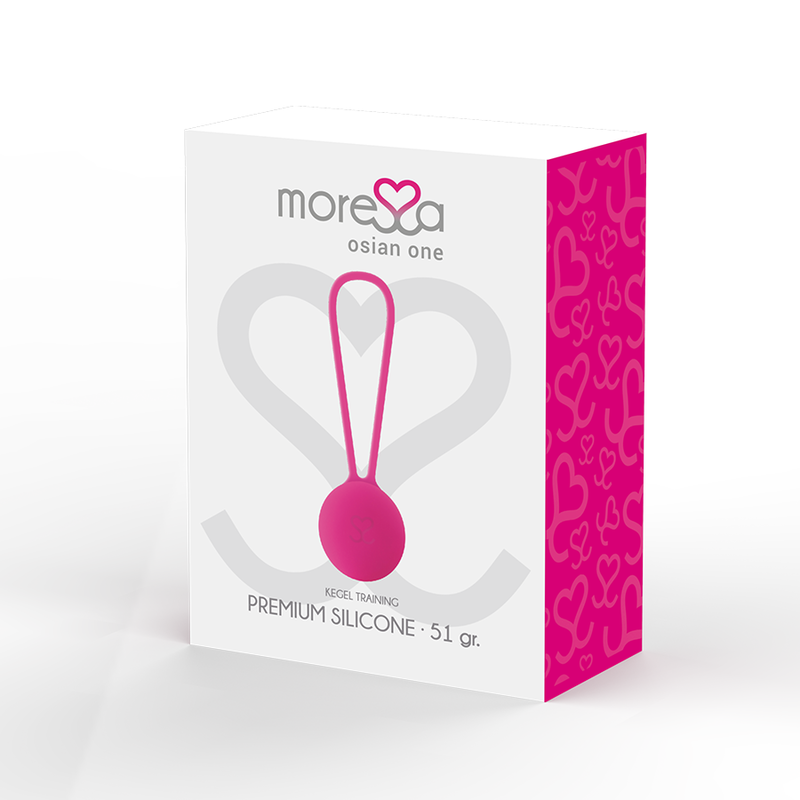 MORESSA - OSIAN ONE PELVIC FLOOR TRAINING 51gr PREMIUM SILICONE PINK