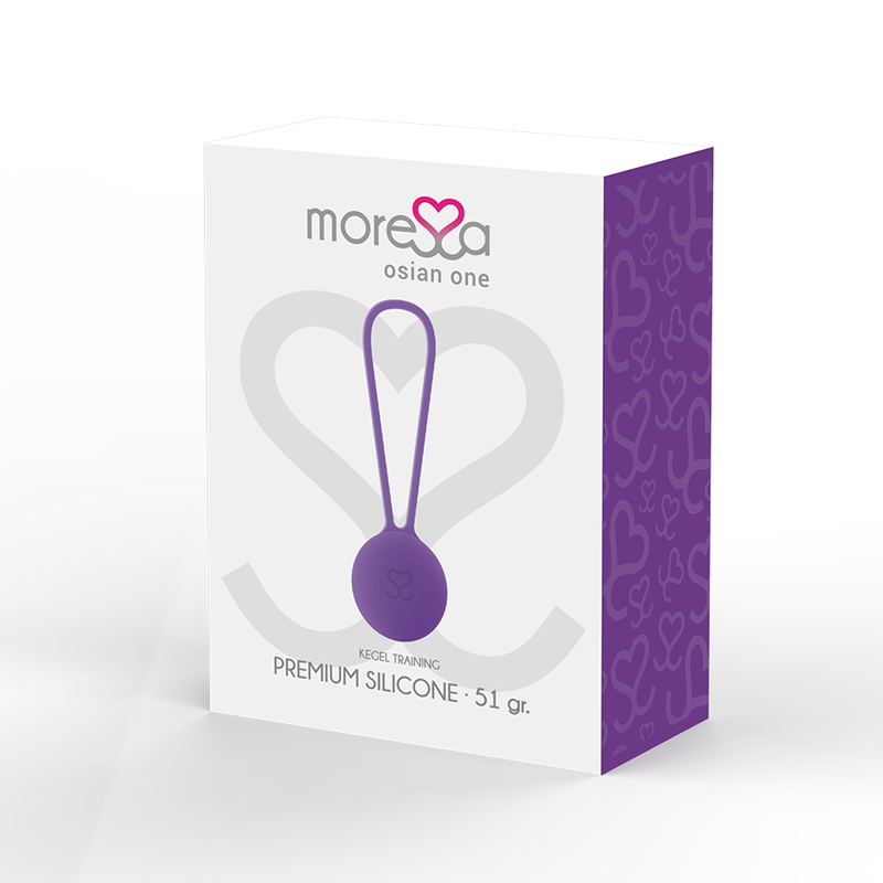 MORESSA - OSIAN ONE PELVIC FLOOR TRAINING 51gr PREMIUM SILICONE LILAC