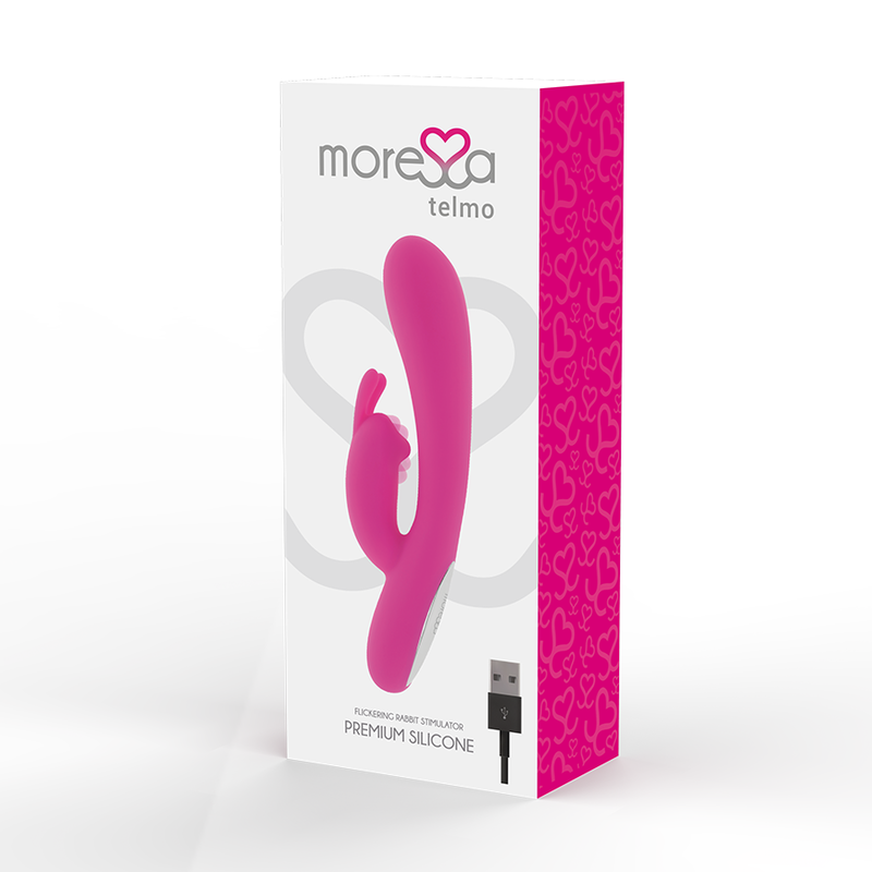 MORESSA - TELMO TICKLING CLITORIAL PREMIUM SILICONE RECHARGEABLE