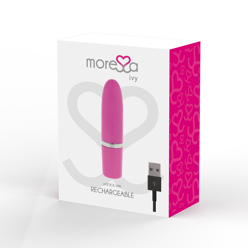 MORESSA - IVY TRAVEL LIP SIMULATOR MASSAGER PINK