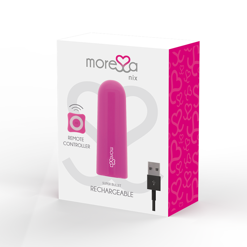 MORESSA - NIX POWERFUL MULTI-GAME VIBRATOR REMOTE CONTROL PINK