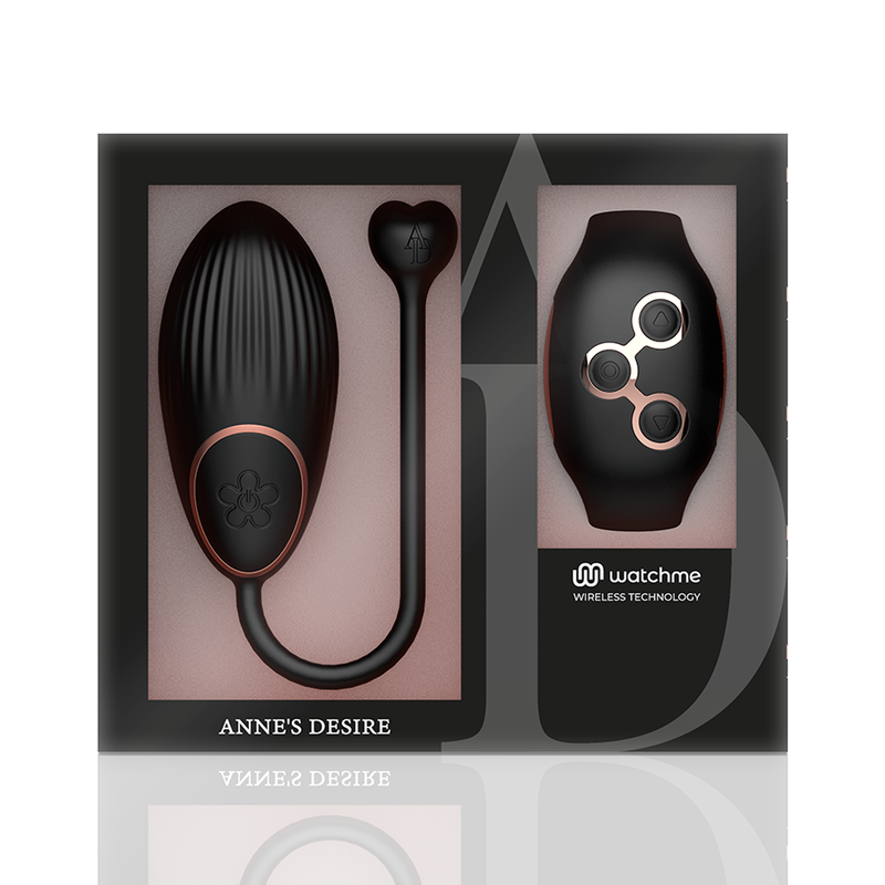 ANNE'S DESIRE - WATCHME TECHNOLOGY REMOTE CONTROL EGG BLACK/GOLD