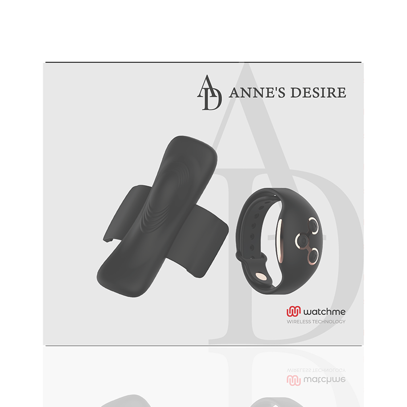 ANNE'S DESIRE - PLEASURE PANTY WATCHME TECHNOLOGY BLACK/GOLD