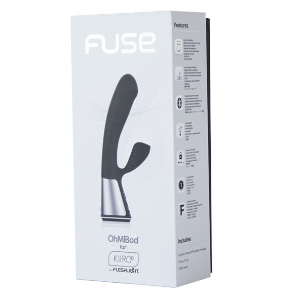 KIIROO - OHMIBOD FUSE APP REMOTE CONTROL BLACK