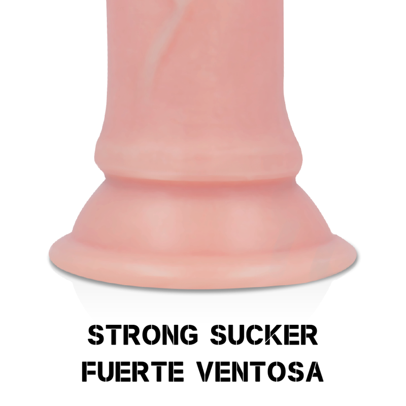 ROCKARMY - ARNÉS + DUAL DENSITY CRUSADER DILDO REALISTA 21.5 CM -O- 4.46 CM
